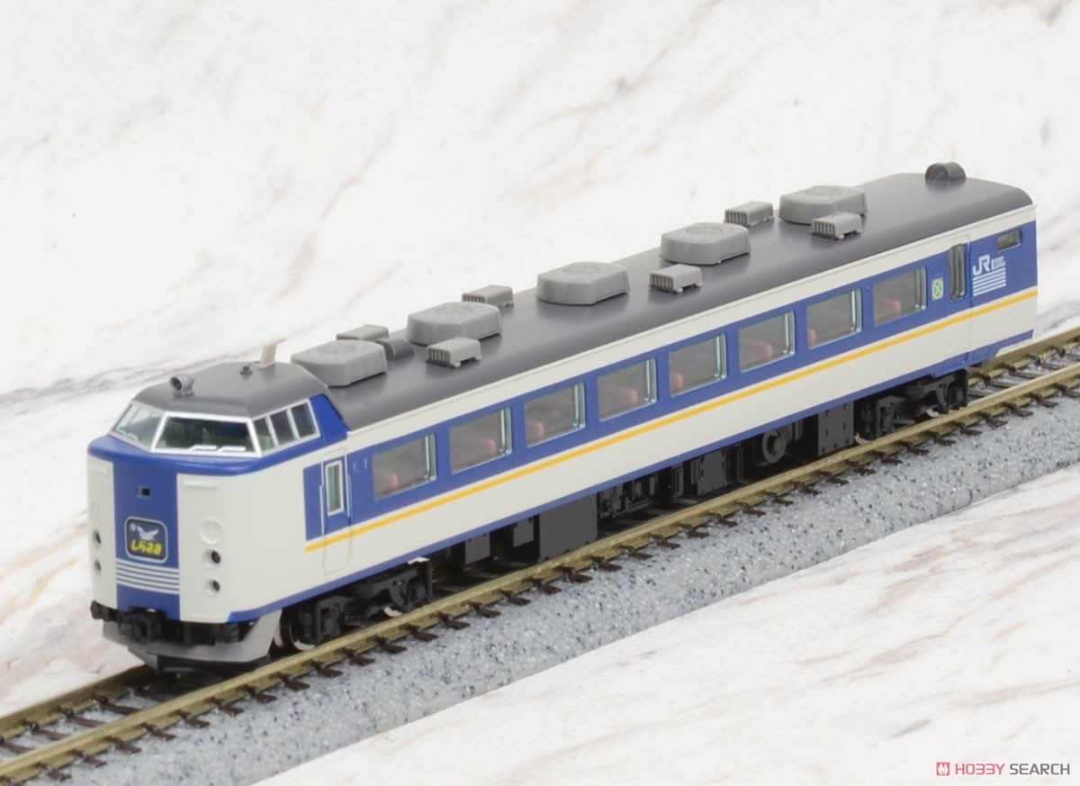 JR 485系特急電車 (しらさぎ・新塗装) セットB (7両セット) (鉄道模型) 商品画像4