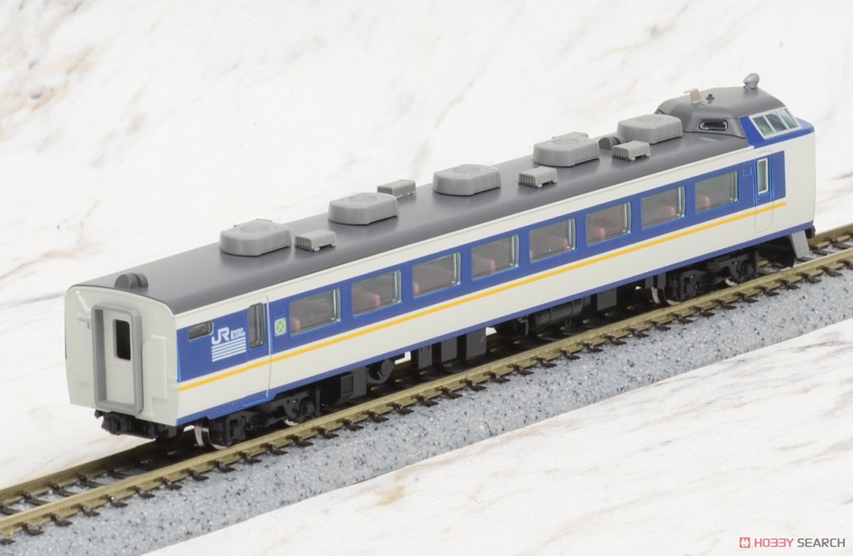 JR 485系特急電車 (しらさぎ・新塗装) セットB (7両セット) (鉄道模型) 商品画像5