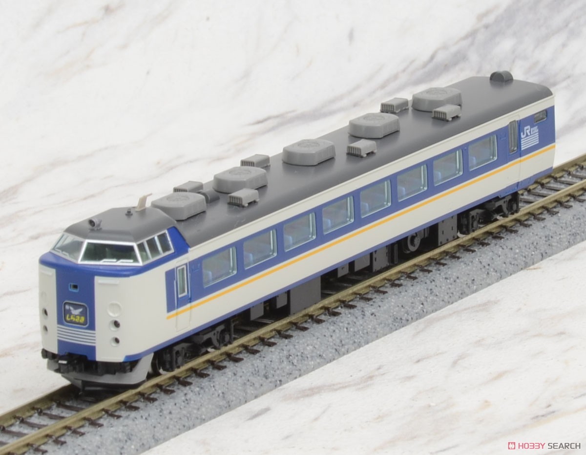 JR 485系特急電車 (しらさぎ・新塗装) セットC (3両セット) (鉄道模型) 商品画像11