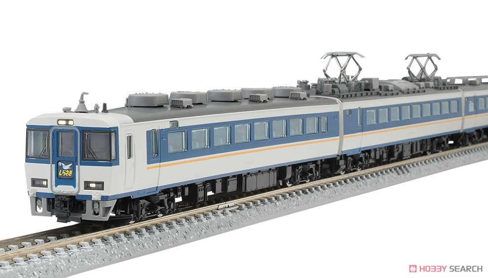 JR 485系特急電車 (しらさぎ・新塗装) セットC (3両セット) (鉄道模型) 商品画像12