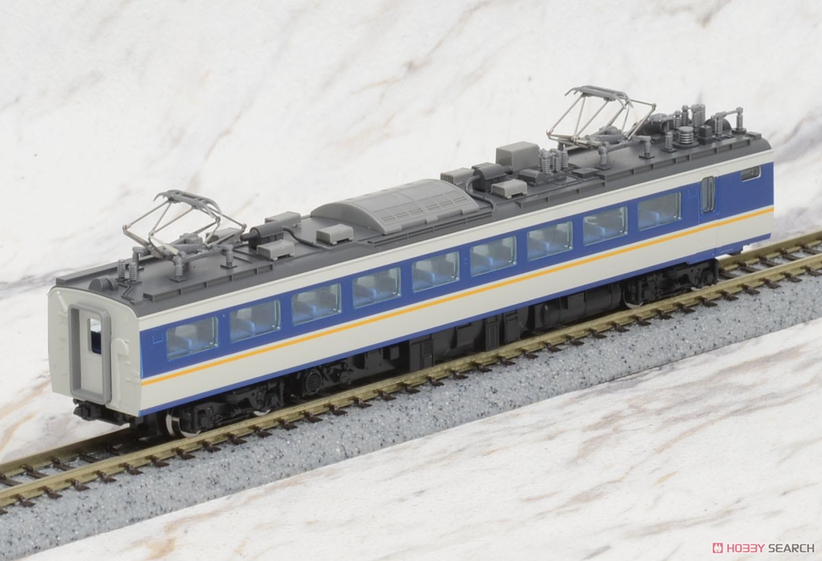 JR 485系特急電車 (しらさぎ・新塗装) セットC (3両セット) (鉄道模型) 商品画像8
