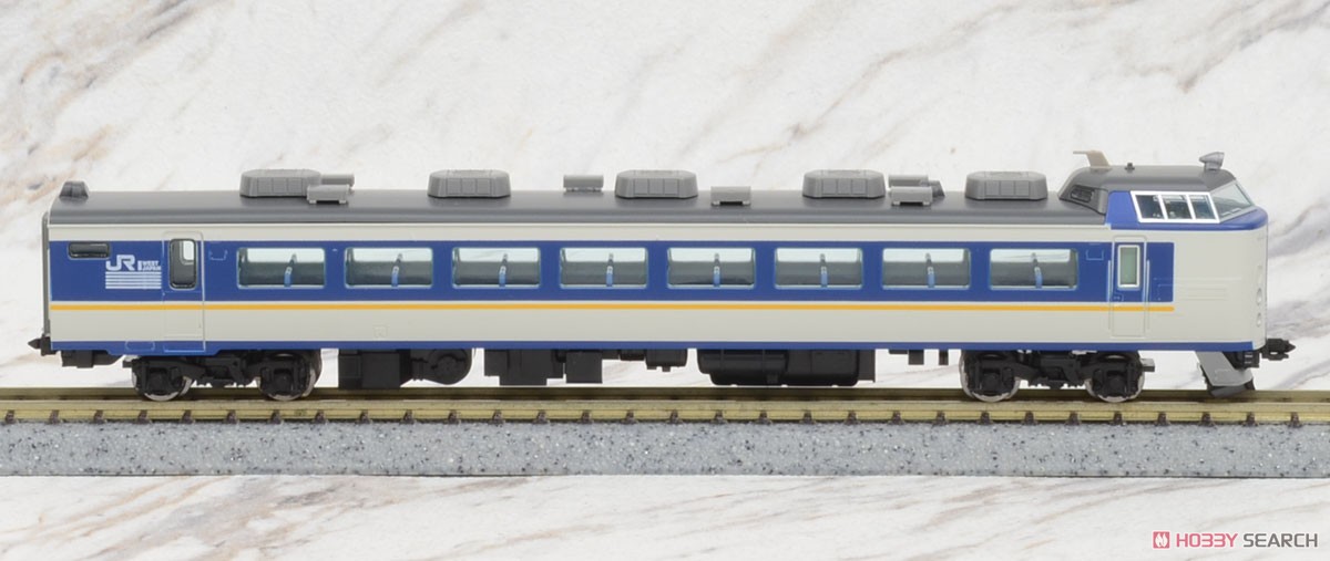 JR 485系特急電車 (しらさぎ・新塗装) セットC (3両セット) (鉄道模型) 商品画像9