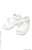 50 Cross Strap Sandal (White) (Fashion Doll) Item picture2