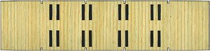 Wooden Deck Sheet for German 80T Type SSys Schwerer Platformwagen (Plastic model)