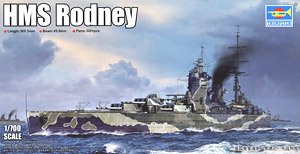 Royal Navy HMS Rodney (Plastic model)