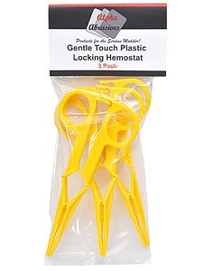 Gentle Touch Plastic Hemostat (Hasako) (3 Pack) (Hobby Tool)