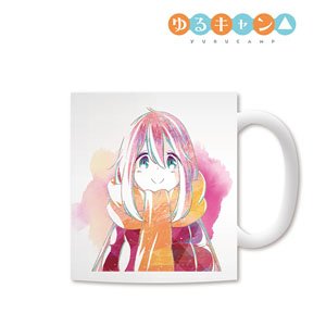 Yurucamp Ani-Art Mug Cup (Nadeshiko Kagamihara) (Anime Toy)