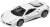 フェラーリ 488 GTB (ホワイト) (ミニカー) その他の画像1