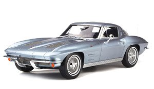 Chevrolet Corvette 1963 (Light Blue) (Diecast Car)