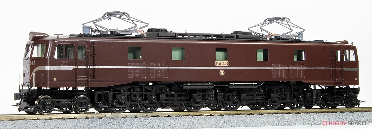 16番(HO) 国鉄 EF58 60号機 電気機関車 原型窓仕様 (組立キット) (鉄道模型) 商品画像1