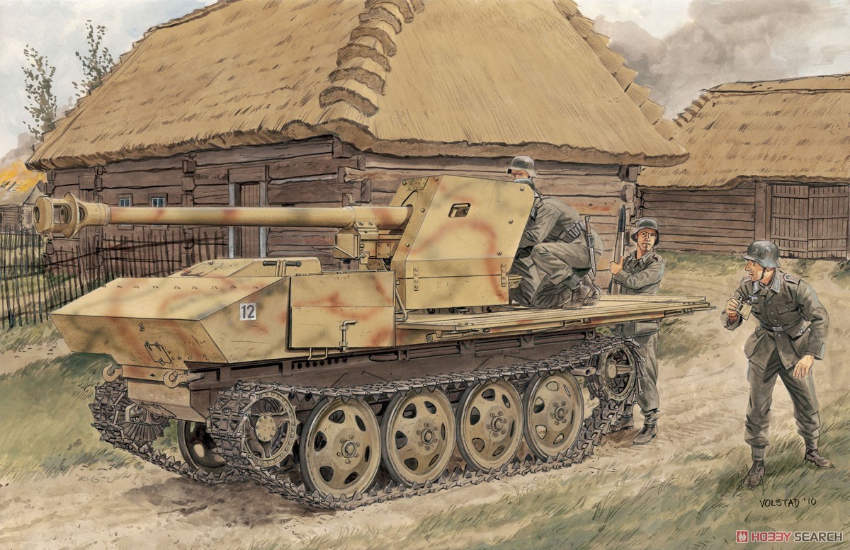 WW.II ドイツ軍 7.5cmPaK40/4搭載型 RSO w/冬季装備の砲兵 (プラモデル) その他の画像1