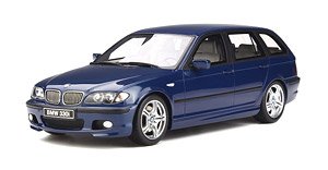 BMW 330i Touring M Package (E46) (Blue) (Diecast Car)