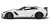 シボレー コルベット Z06 (C7) (ホワイト/レッド) (ミニカー) 商品画像3