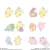 Pokemon - Fall in March Twin Magnet (Set of 12) (Shokugan) Item picture1