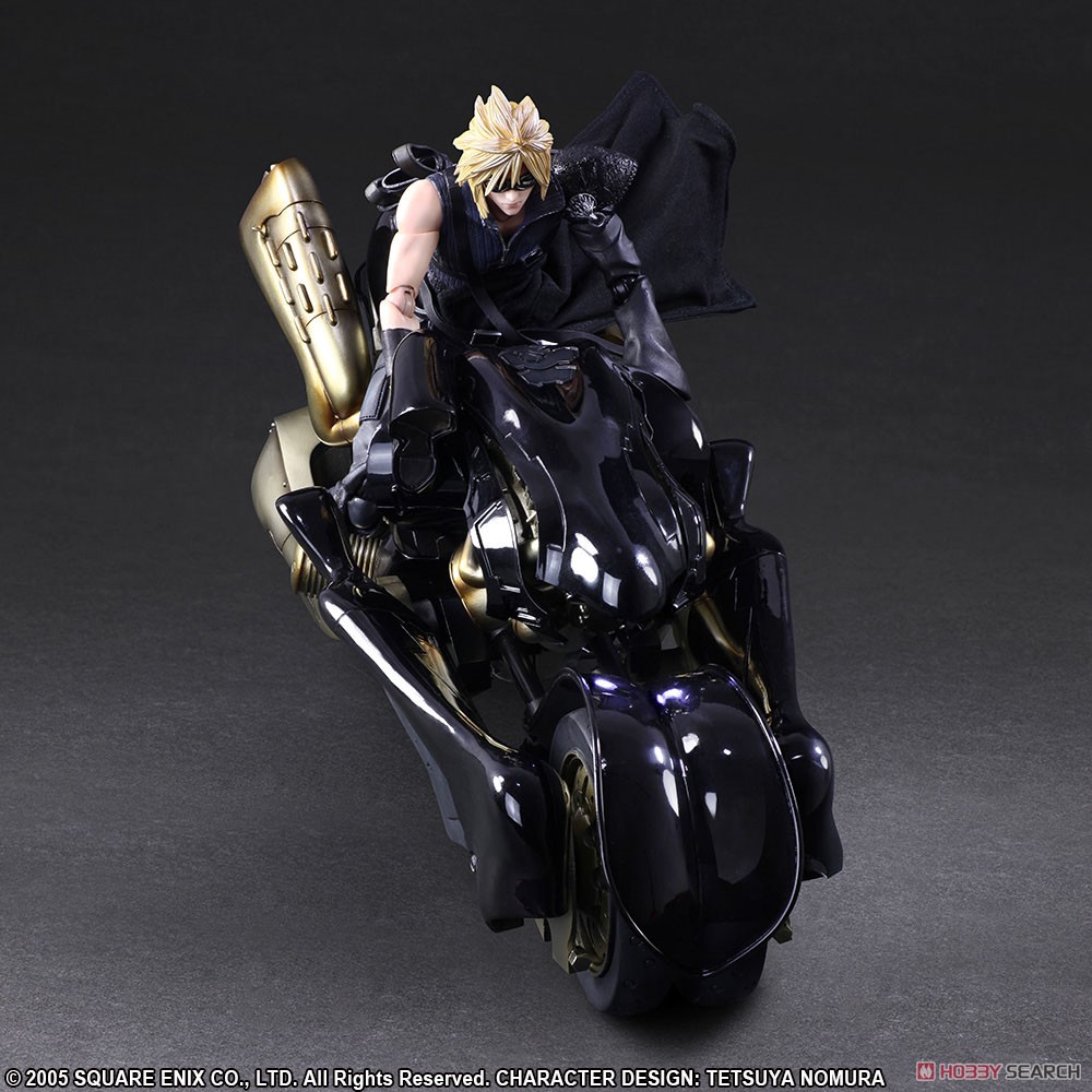 Final Fantasy VII Advent Children Play Arts Kai Cloud Strife & Fenrir (Completed) Item picture3