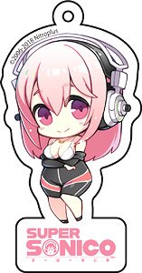 Acrylic Key Ring 01 Super Sonico (Anime Toy)