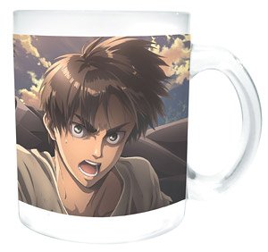 Attack on Titan Glass Mug Cup (Anime Toy)