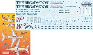 Western Pacific Airlines B737 `Broadmoor` Decal (Decal)