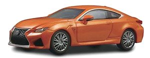 Lexus RC F Orange (Diecast Car)