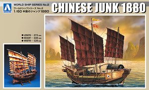 Chinese Junk 1880 (Plastic model)