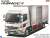 Hino Ranger Hyster Refrigerator Truck (Model Car) Package1