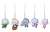 Gin Tama Clear Rubber Strap -Aitsu ga Ippai Selection- Gintoki Box (Set of 5) (Anime Toy) Item picture6