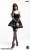 Super Duck 1/6 Female Sexy Gothic Dress Set Black (Fashion Doll) Other picture3