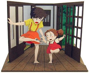 [Miniatuart] Studio Ghibli Mini : My Neighbor Totoro Te mo Ashi mo Makkuroke (Assemble kit) (Railway Related Items)