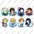 Bungo Stray Dogs Clear Clip Badge Summer Flower (Set of 8) (Anime Toy) Item picture1