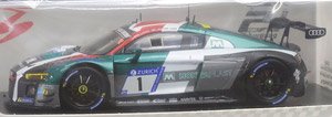 Audi R8 LMS No.1 Audi Sport Team Land 6th 24H Nurburgring 2018 (ミニカー)