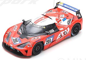 KTM X-Bow GT4 No.201 2nd Cup-X class 24H Nurburgring 2018 (ミニカー)