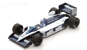 Brabham BT55 No.8 Canadian GP 1986 Derek Warwick (ミニカー)