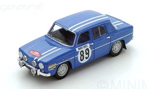Renault 8 Gordini No.89 5th Monte Carlo Rally 1969 J.-L.Therier M.Callewaert (ミニカー)