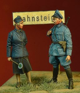 WWII German Reichsbahn Personnel 1939-45 (Plastic model)