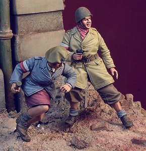 WWII Polish Home Army Vol.1 Warsaw Uprising 1944 (2 Figures) (Plastic model)