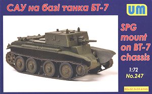SPG Mount on BT-7 Chassis (Plastic model)
