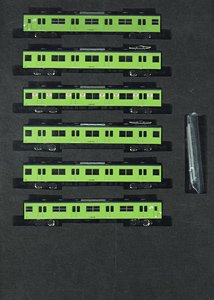 J.R. Series 103 (Kansai Type/Yellow Green/NS617 Formation) Six Car Formation Set (w/Motor) (6-Car Set) (Pre-colored Completed) (Model Train)