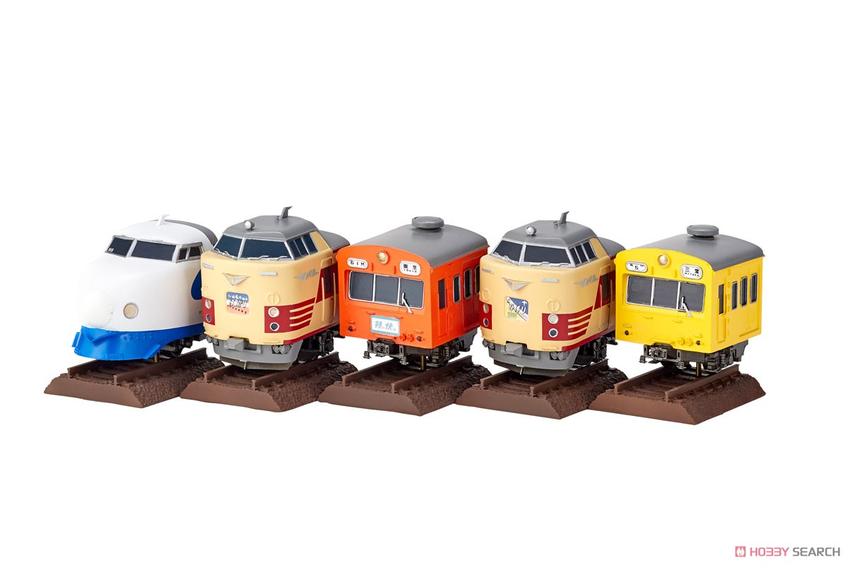 Capsule A HO Train Head Collection Vol.1 (Set of 12) (Pre-colored Completed) (Model Train) Item picture3