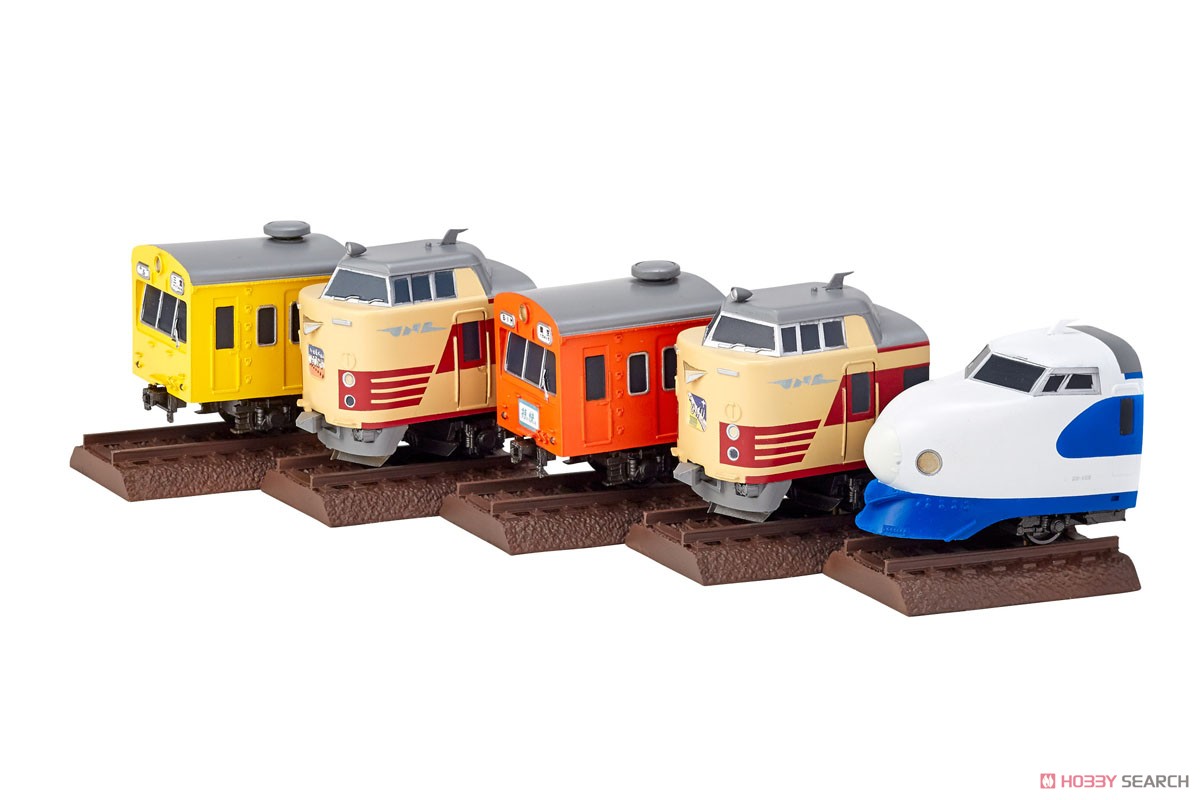 Capsule A HO Train Head Collection Vol.1 (Set of 12) (Pre-colored Completed) (Model Train) Item picture4