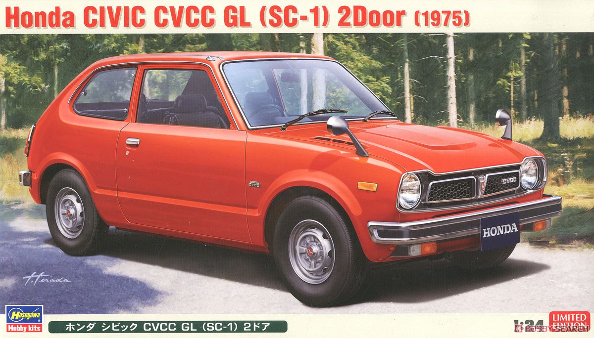 ホンダ シビック CVCC GL(SC-1) 2ドア (プラモデル) パッケージ1