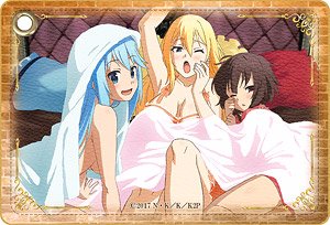 Kono Subarashii Sekai ni Shukufuku o! 2 Leather Pass Case Design 03 (Assembly/A) (Anime Toy)