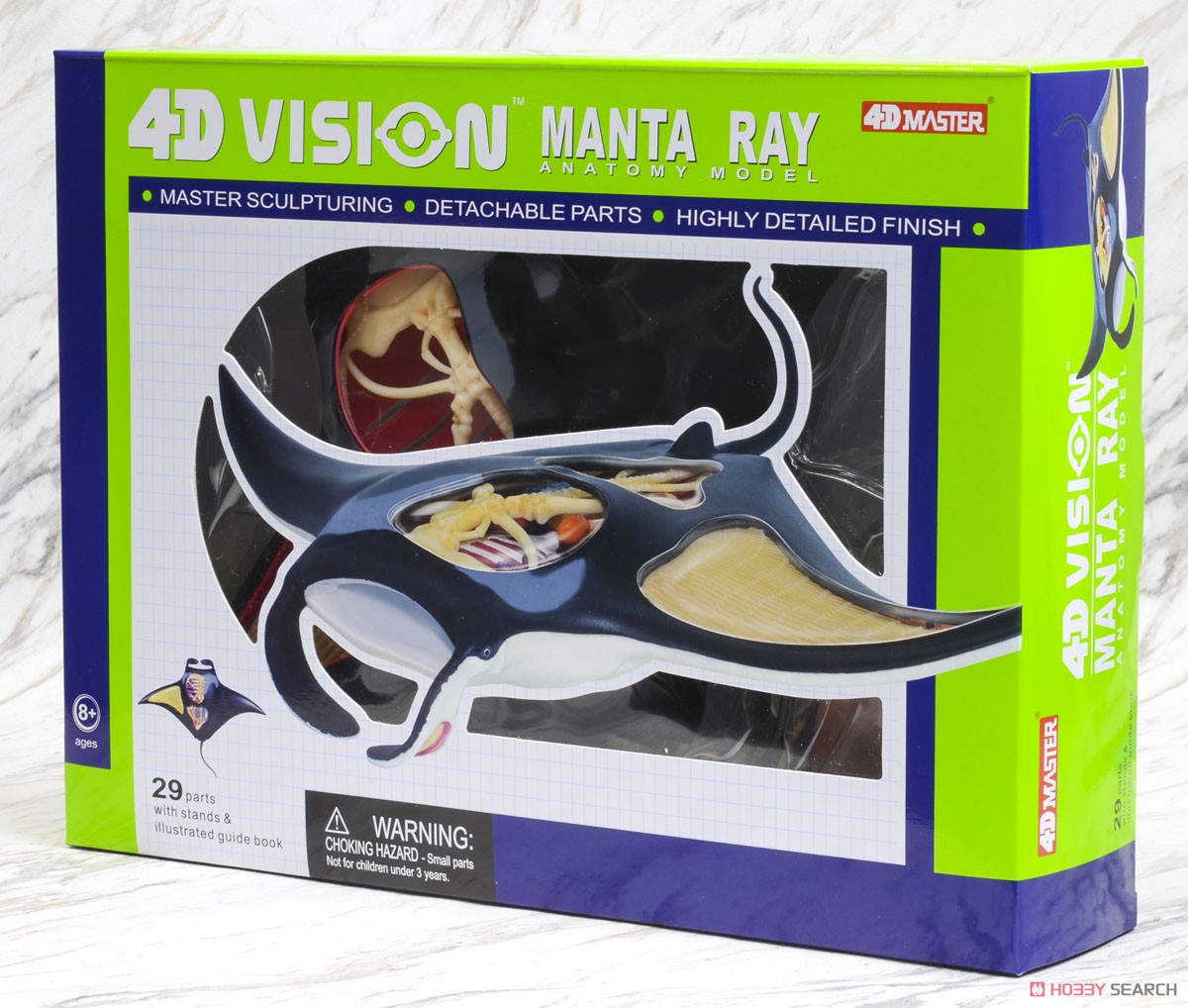 3D Puzzle 4D VISION Zootomy No.30 Manta Ray Anatomy Model (Plastic model) Package1