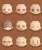 Nendoroid More: Face Swap 01 & 02 Selection (Set of 9) (PVC Figure) Item picture1