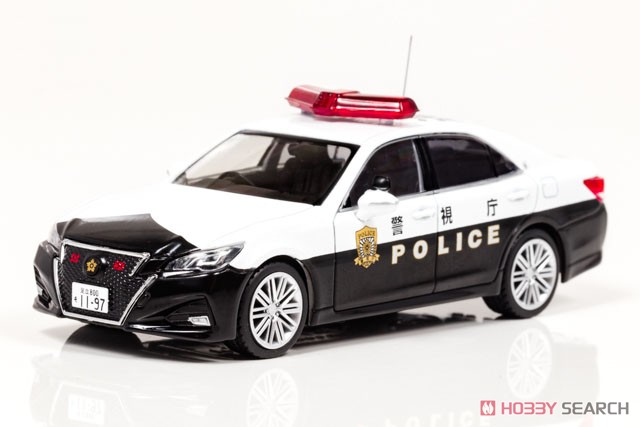 Toyota Crown Athlete (GRS214) 2017 Metropolitan Police Department Expressway Traffic Police Unit Vehicle (Diecast Car) Item picture1