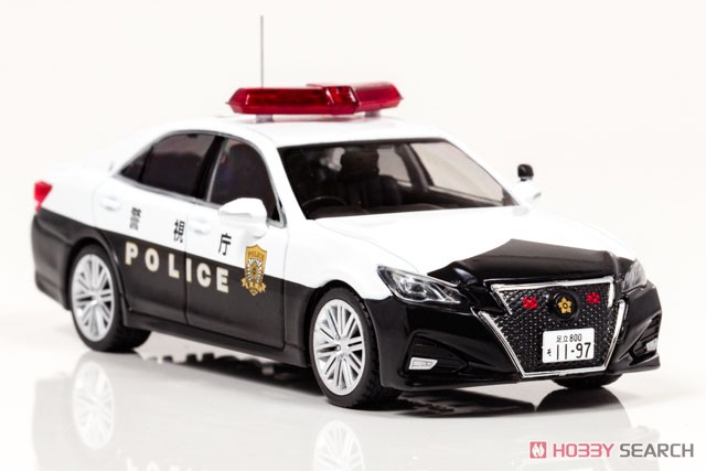 Toyota Crown Athlete (GRS214) 2017 Metropolitan Police Department Expressway Traffic Police Unit Vehicle (Diecast Car) Item picture3