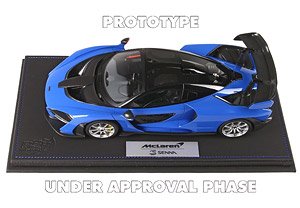 マクラーレン セナ アズーラ ブルー (ミニカー)