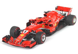 Ferrari SF71H Canada GP Winner #5 Sebastian Vettel (Diecast Car)