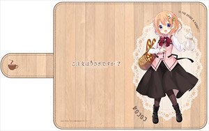 Is the Order a Rabbit?? Cocoa Slide Notebook Type Smart Phone Case M (Anime Toy)