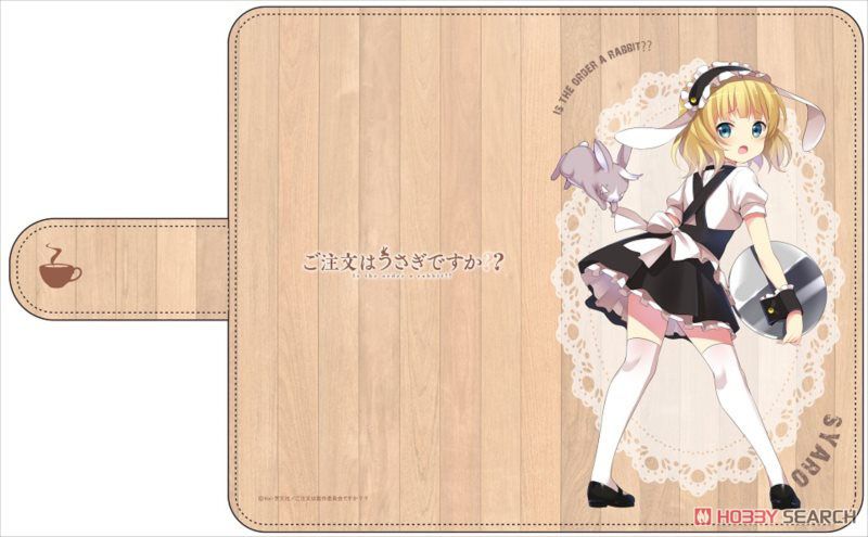Is the Order a Rabbit?? Syaro Slide Notebook Type Smart Phone Case L (Anime Toy) Item picture1