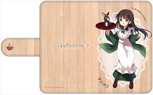 Is the Order a Rabbit?? Chiya Slide Notebook Type Smart Phone Case M (Anime Toy)